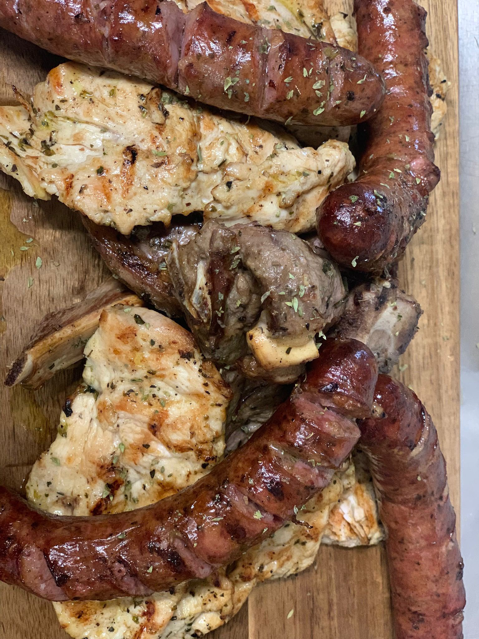 Restaurant mixed grill · close-up at Soleá